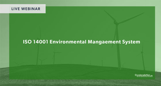 ISO 14001 Webinar